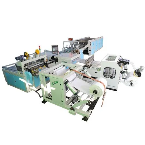 Dvojni zložljivi stroj za vstavljanje linij