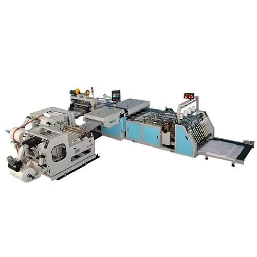 Stroj za vstavljanje enojnih zložljivih oblog